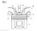 Fig. 02 - Heat-insulating structure of member facing engine combustion chamber, and process for producing same
