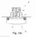 Fig. 12 - Light fixture and lamp and support at the light fixture and support element at the lamp and lamp holder and lamp socket