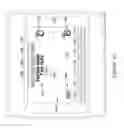 Fig. 70 - Battery compartment for an HVAC controller