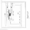 Fig. 92 - Battery compartment for an HVAC controller