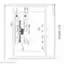 Fig. 93 - Battery compartment for an HVAC controller