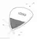 Fig. 02 - Pick for stringed musical instruments