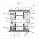Fig. 02 - Rotating electric machine having a cooling frame with a plurality of coolants
