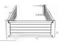 Fig. 01 - RAISED BED GARDEN WALL SYSTEM