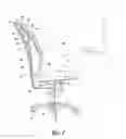 Fig. 02 - Progressively curved lumbar support for the back of a chair