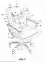Fig. 04 - Progressively curved lumbar support for the back of a chair
