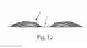 Fig. 11 - Wearable article with outwardmost layer of multicomponent fiber nonwoven providing enhanced mechanical features