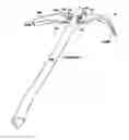 Fig. 10 - Tool head adapted for removable attachment to a handle