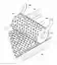 Fig. 01 - COOKIE CUTTERS WITH SHAPES ARRANGED IN A TWO-DIMENSIONAL REPETITIVE PATTERN