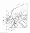 Fig. 01 - Cable device to restrict headlamp motion in frontal low speed impacts