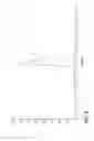 Fig. 08 - Emergency vehicle light fixture with reflective surface having alternating linear and revolved parabolic segments