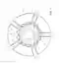 Fig. 09 - Hub for a vehicle component having an arcuate pattern of media elements