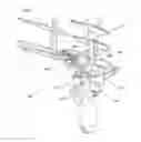 Fig. 08 - Submersible vessel having retractable wing and keel assemblies