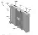 Fig. 01 - Spacecraft having electronic components as structural members and related methods