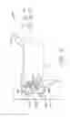 Fig. 06 - TARGETING OF FUEL OUTPUT BY OFF-AXIS DIRECTING OF NOZZLE OUTPUT STREAMS