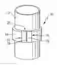 Fig. 01 - Closure element for a fire-protection sleeve