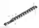 Fig. 01 - Cable drag chain