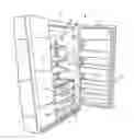Fig. 01 - Slide assembly for refrigerator storage drawer