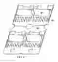 Fig. 06 - SEMICONDUCTOR DEVICE HAVING LEADFRAME WITH PRESSURE-ABSORBING PAD STRAPS