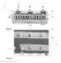 Fig. 14 - Composite electronic structure with partially exposed and protruding copper termination posts