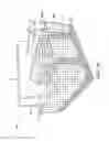 Fig. 25 - Embedded source or drain region of transistor with downward tapered region under facet region