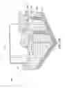Fig. 33 - Embedded source or drain region of transistor with downward tapered region under facet region