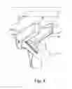 Fig. 07 - High-chair with tray easily connectable to support legs of its structure when the tray is not in use
