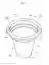 Fig. 04 - Beverage container having high sealability and an easy to open lid
