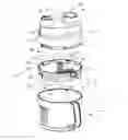 Fig. 01 - Safety system for household food-processing device