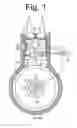 Fig. 02 - Respiratory assistance device with blower placed above the mouth of a user