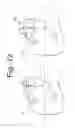 Fig. 10 - Respiratory assistance device with blower placed above the mouth of a user