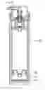 Fig. 03 - Shock-absorbing lower structure of an airless type dispenser