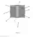 Fig. 07 - Low volume micro satellite with flexible winded panels expandable after launch
