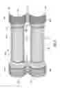 Fig. 09 - Apparatus containing multiple sequentially used infrared heating zones for tubular articles