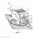 Fig. 03 - Interlaced heat sink for recessed light