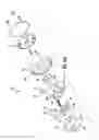 Fig. 28 - Disconnect operating handles suitable for circuit breakers and related bucket assemblies and handle interlocks