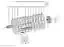 Fig. 01 - Ion-mobility spectrometer including a decelerating ion gate