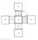 Fig. 01 - LAYOUT FOR RETICLE AND WAFER SCANNING ELECTRON MICROSCOPE REGISTRATION OR OVERLAY MEASUREMENTS