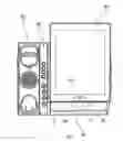 Fig. 01 - Cradle device having excellent usability and reliability and simple structure and desk telephone having the same device
