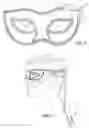 Fig. 02 - Electroluminescent Costume Mask