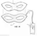 Fig. 09 - Electroluminescent Costume Mask