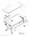 Fig. 02 - Desk structure with adjustable angle