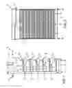 Fig. 02 - Shelving system having a shelf with biasing elements to resist inadvertent or accidental detachment from a support rail