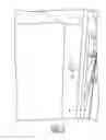 Fig. 03 - Cabinet installation spacer and retainer