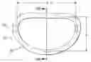 Fig. 01 - Mitral annuloplasty ring with suture line