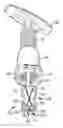 Fig. 01 - Intervertebral implant with integrated fixation