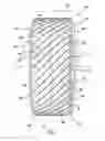 Fig. 02 - Tire having diagonal ribs with trailing edge siping