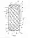 Fig. 06 - Tire having diagonal ribs with trailing edge siping