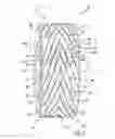 Fig. 08 - Tire having diagonal ribs with trailing edge siping