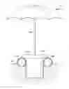 Fig. 01 - Floating mounting base for an umbrella